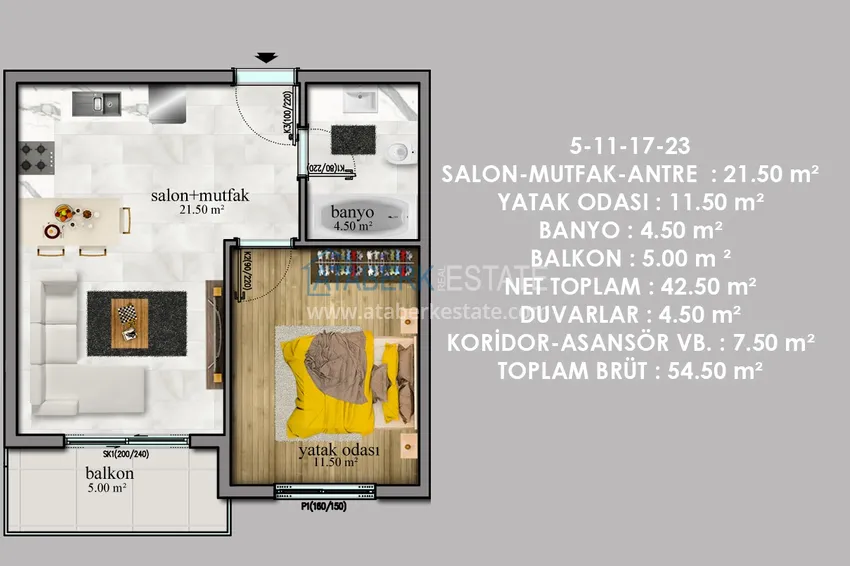 Buy cheap 🔥Our project. New apartments in the Payallar area at competitive prices 8 