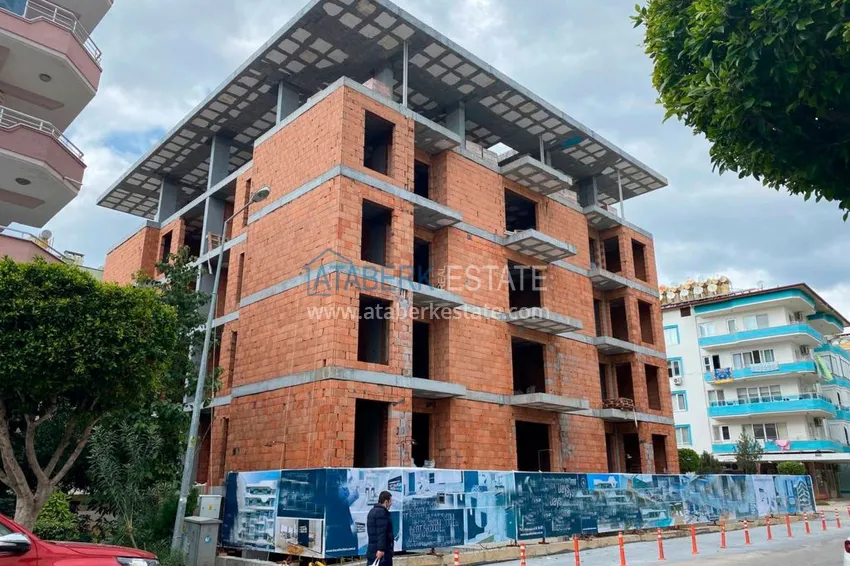 Apartment in the center of Alanya in a complex at the final stage of construction 3 