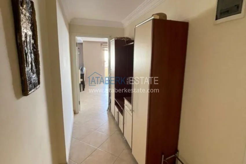 Purchase Furnished apartment in Mahmutlar with sea view in a residential complex 1 