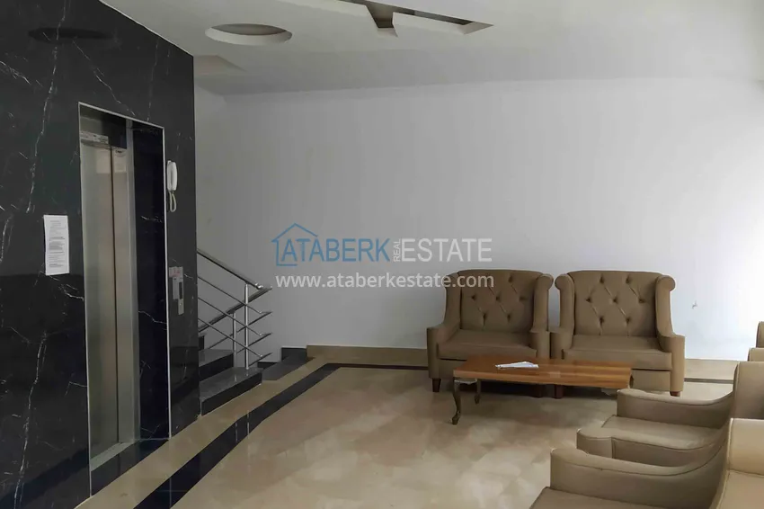 Apartment in Mahmutlar with furniture, glazed balcony and very spacious terrace 12 