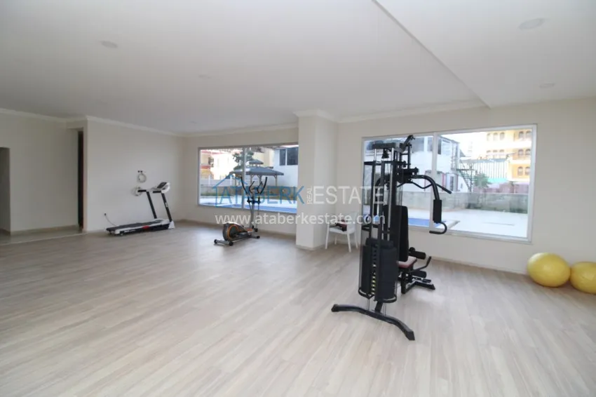 Apartment in Mahmutlar with furniture, glazed balcony and very spacious terrace 13 