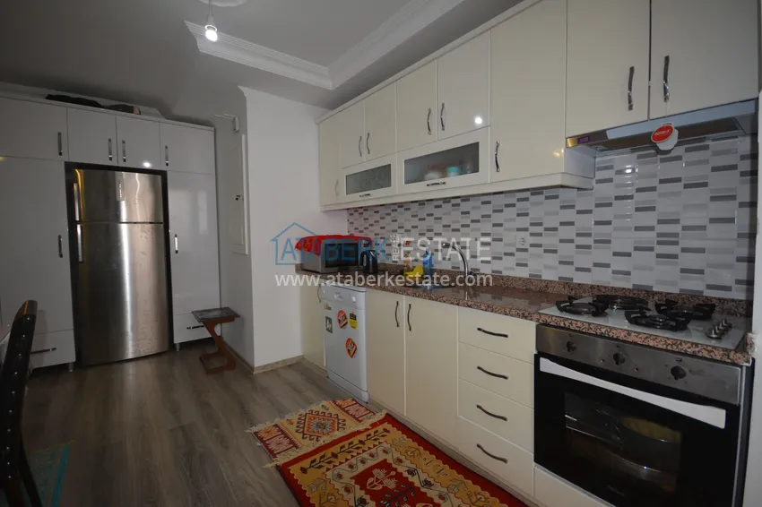 Purchase  Furnished three-room apartment in Mahmutlar in a complex with a swimming pool 10 