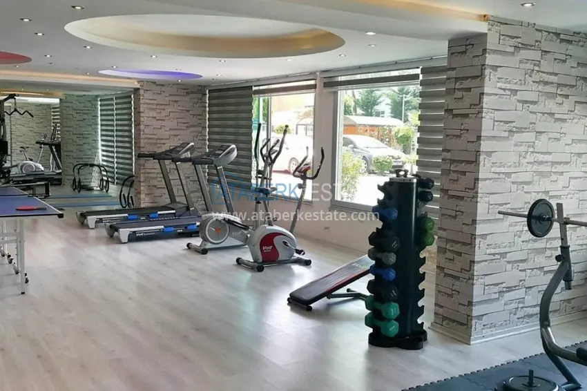 Furnished apartment in Mahmutlar with a separate kitchen 12 