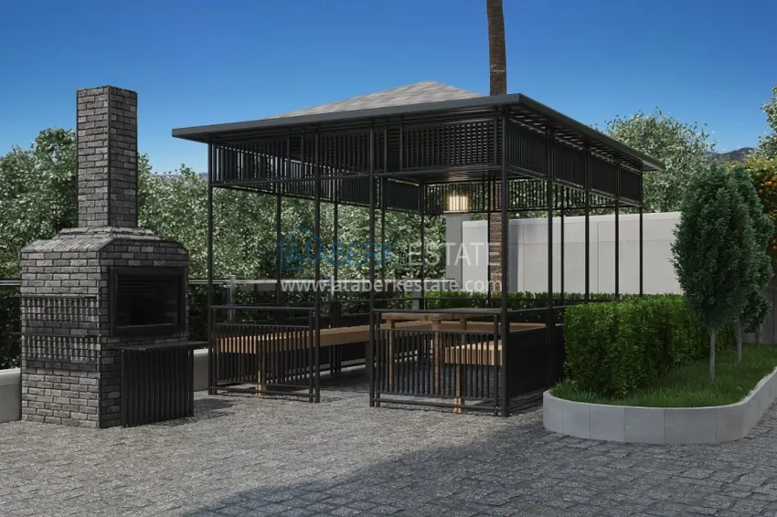 New investment project of a residential complex in Alanya - Konakli 10