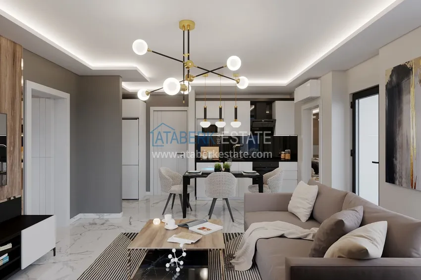 Purchase  Three – room apartment in Mahmutlar from an investor with a fine finish 9 