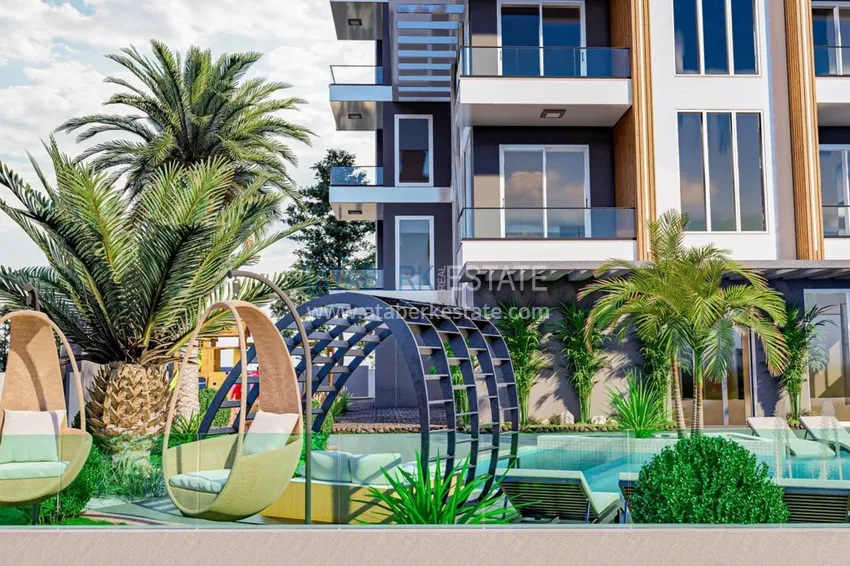 New investment project of an off-plan residential complex in Mahmutlar 10 