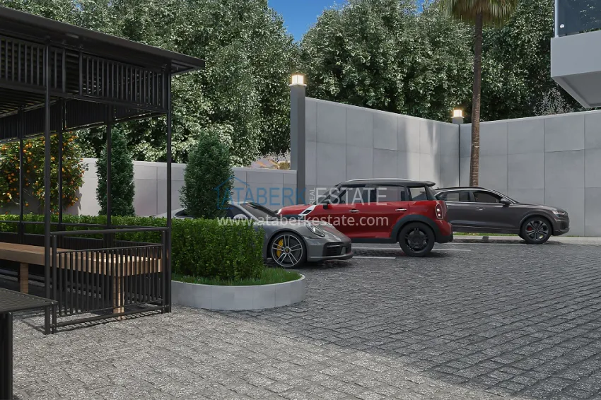 New investment project of a residential complex in Alanya - Konakli 11