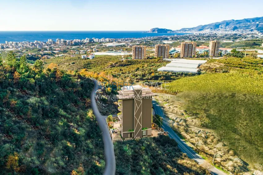 New investment project of an off-plan residential complex in Mahmutlar 11 