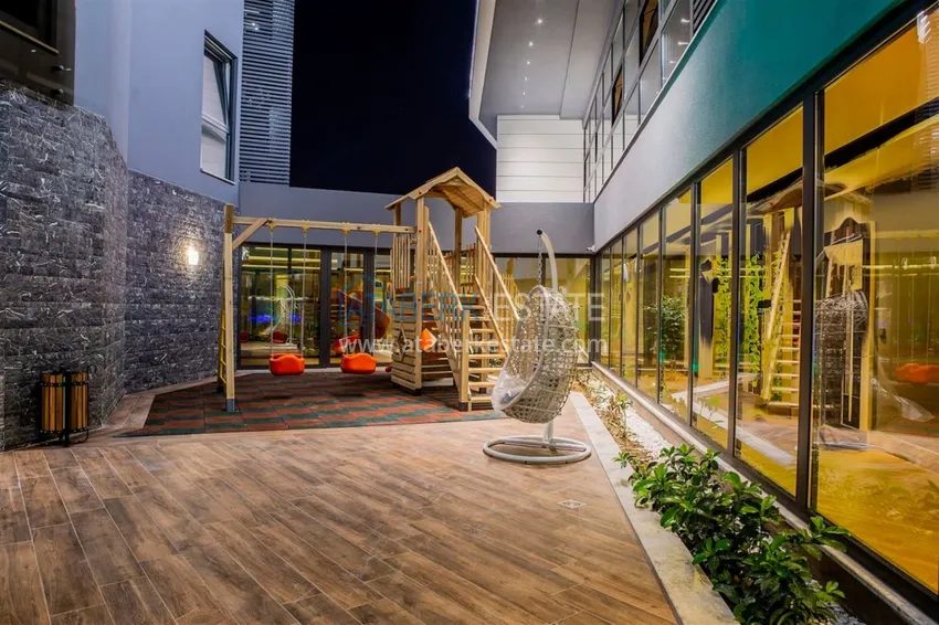 Rent an apartment in the center of Alanya in a luxury residential complex  13 