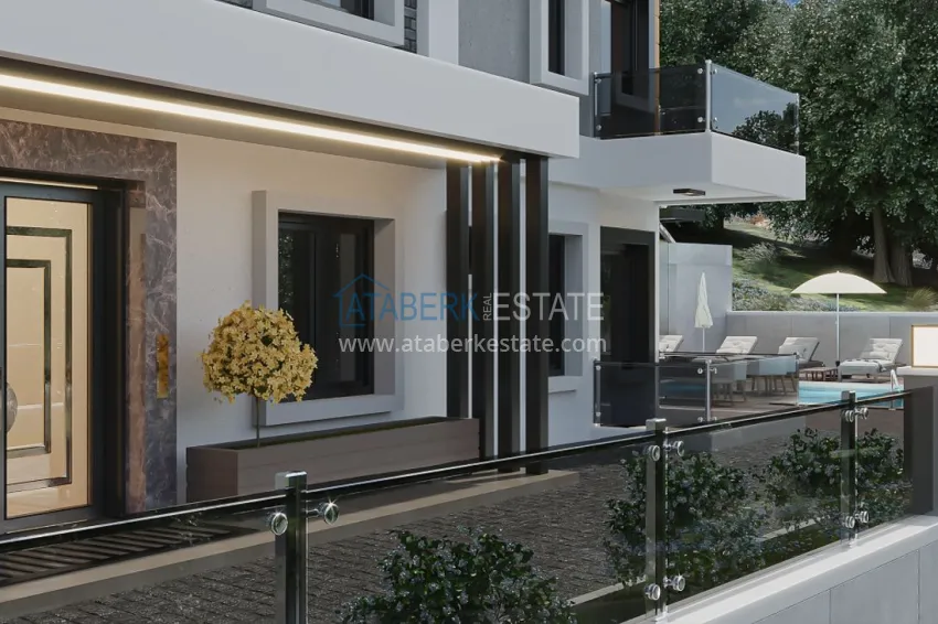 New investment project of a residential complex in Alanya - Konakli 12