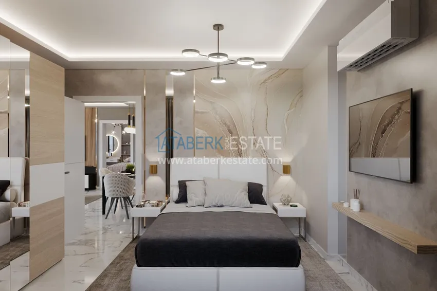 Purchase  Three – room apartment in Mahmutlar from an investor with a fine finish 12 