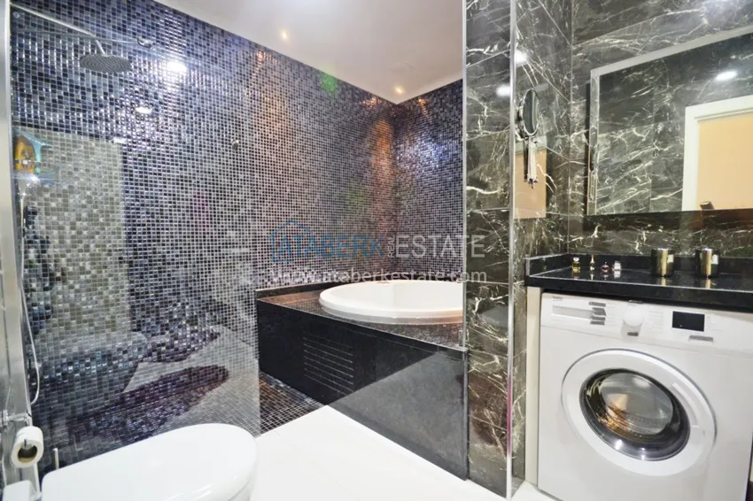 Purchase Penthouse in Kargicak furnished with sea and mountain views 12 