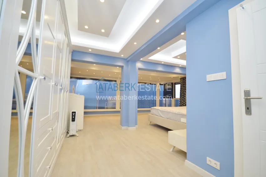 Purchase Three – level semi – detached villa in Demirtas area with a private garden 12 