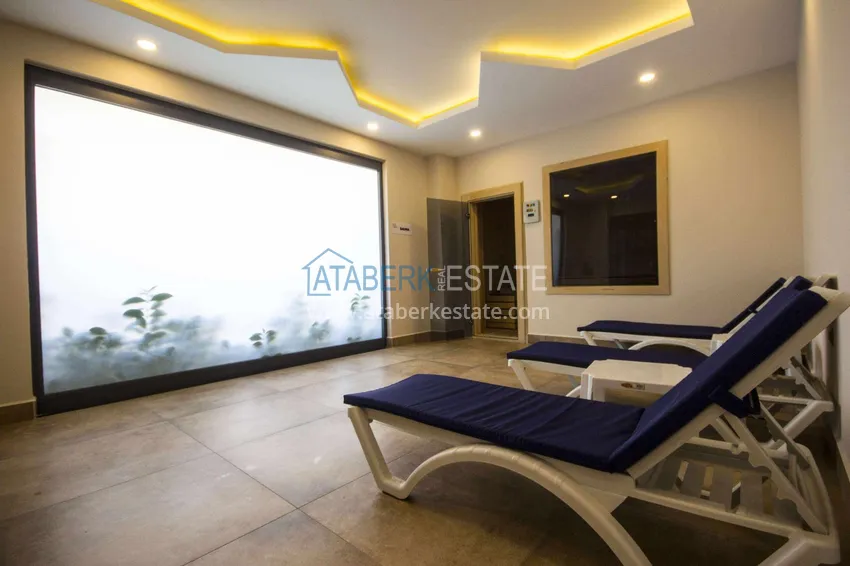 Apartment in Mahmutlar with sea and mountain views on the first coastline 14 