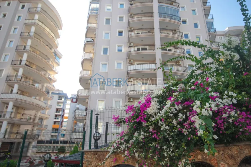 Furnished apartment in Tosmur district in a complex with infrastructure 13 
