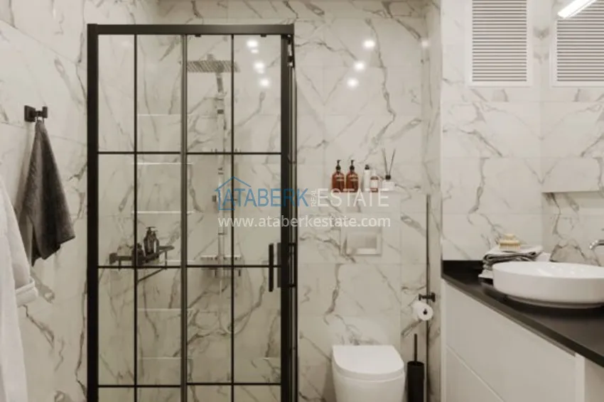 Purchase  Three – room apartment in Mahmutlar from an investor with a fine finish 13 