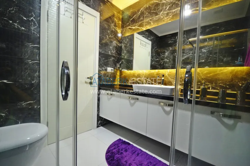 Purchase Penthouse in Kargicak furnished with sea and mountain views 13 