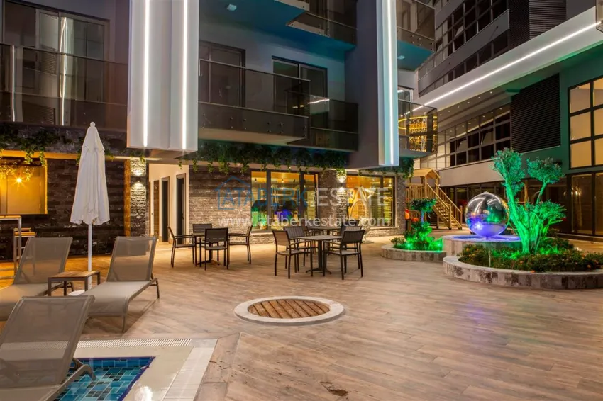Rent an apartment in the center of Alanya in a luxury residential complex  15 