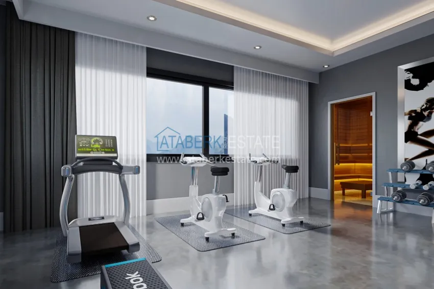 New investment project of a residential complex in Alanya - Konakli 14