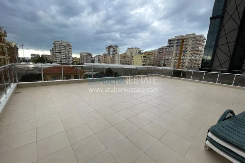 Purchase  Apartment in Mahmutlar with furniture, glazed balcony and very spacious terrace 14 