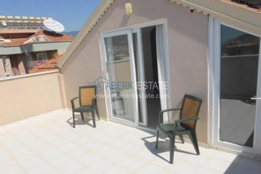 Purchase Duplex penthouse in Tosmur with furniture and sea views in a cozy complex 15 