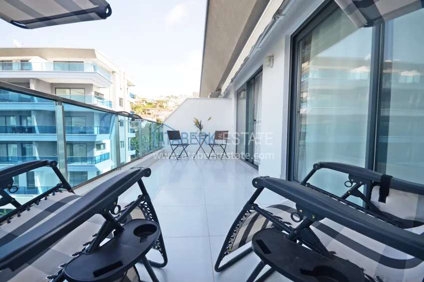 Purchase Penthouse in Kargicak furnished with sea and mountain views 16 