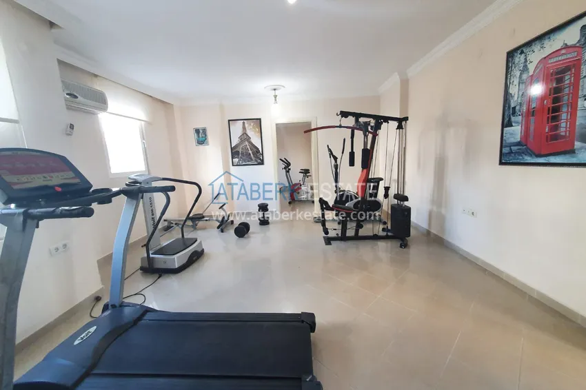 Furnished apartment in Tosmur district in a complex with infrastructure 16 