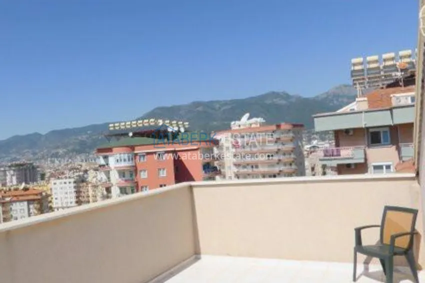 Purchase Duplex penthouse in Tosmur with furniture and sea views in a cozy complex 16 