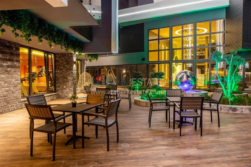 Rent an apartment in the center of Alanya in a luxury residential complex  18 