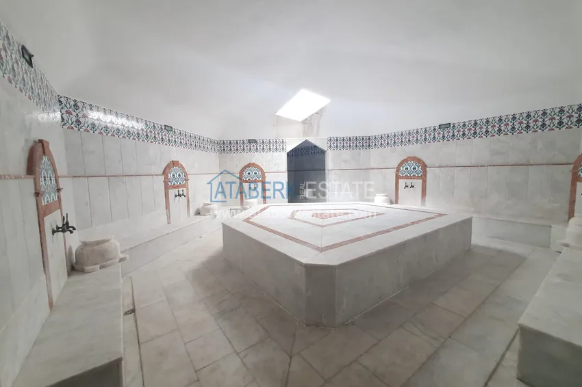 Furnished apartment in Tosmur district in a complex with infrastructure 17 