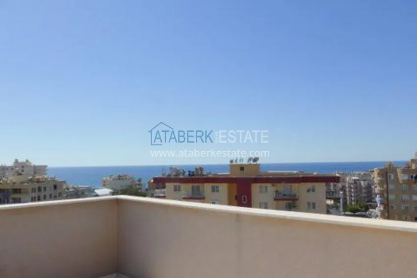 Purchase Duplex penthouse in Tosmur with furniture and sea views in a cozy complex 17 