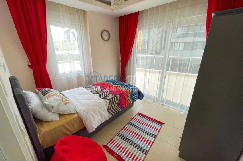 Purchase  Apartment in Mahmutlar with furniture, glazed balcony and very spacious terrace 17 