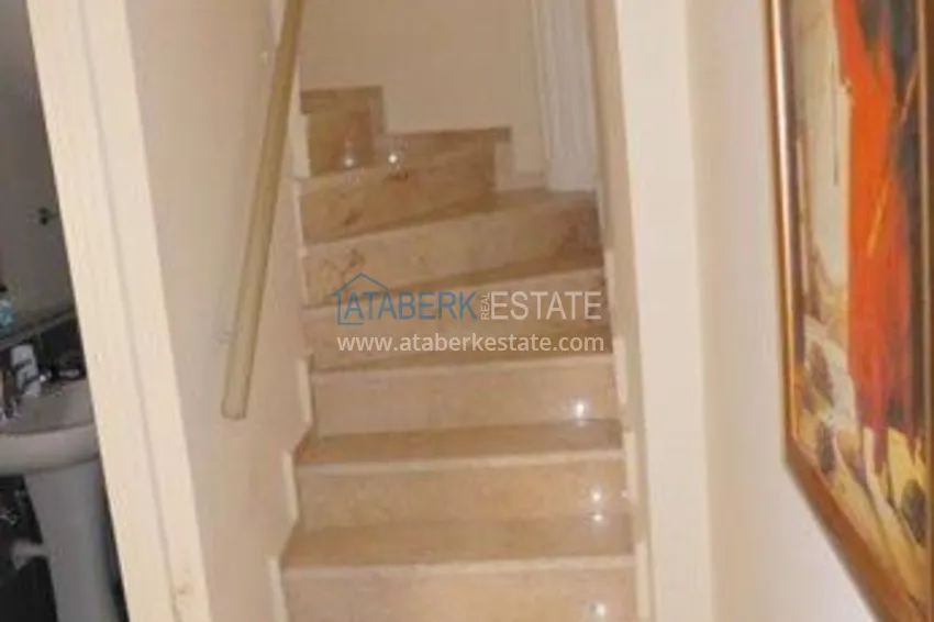 Purchase Duplex penthouse in Tosmur with furniture and sea views in a cozy complex 19 