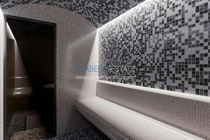 New investment project of an off-plan residential complex in Mahmutlar 21 