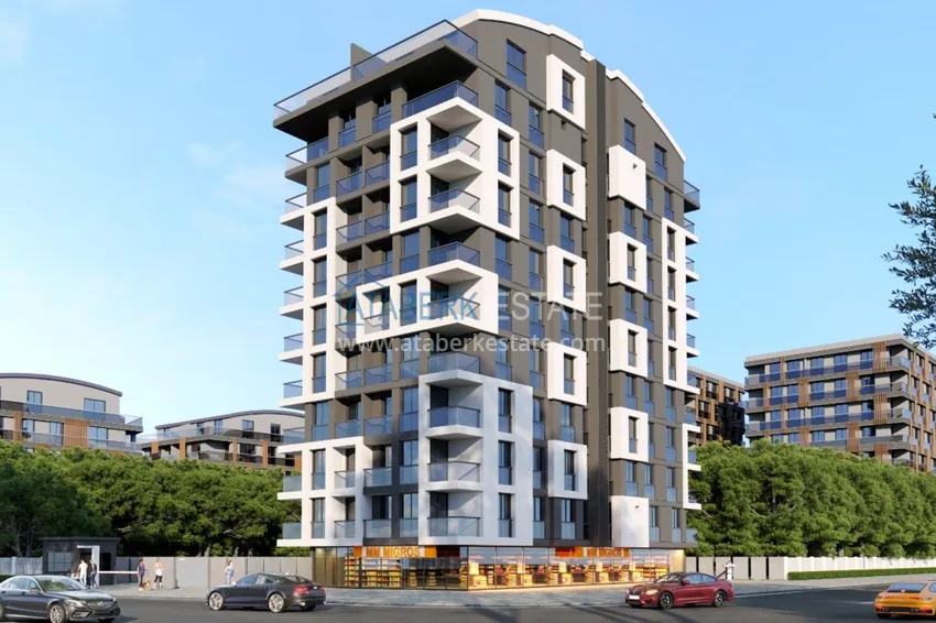 Apartments and penthouses in Antalya - Muratpasa from the developer with interest-free installments 1 