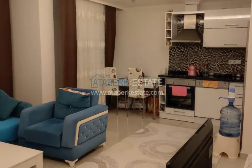 Purchase Furnished two-room apartment in Mahmutlar in a comfortable complex 1 