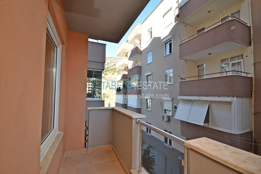 Purchase Apartment in the center of Alanya partially furnished with a glazed balcony 22 