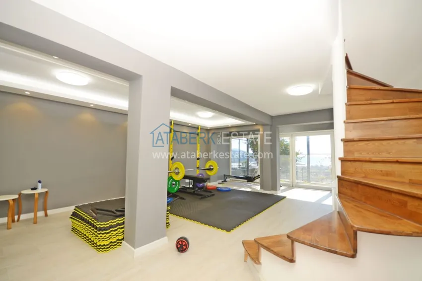 Purchase Three – level semi – detached villa in Demirtas area with a private garden 22 