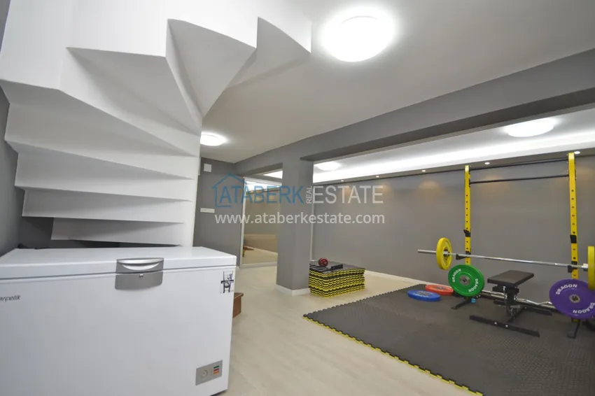 Purchase Three – level semi – detached villa in Demirtas area with a private garden 24 