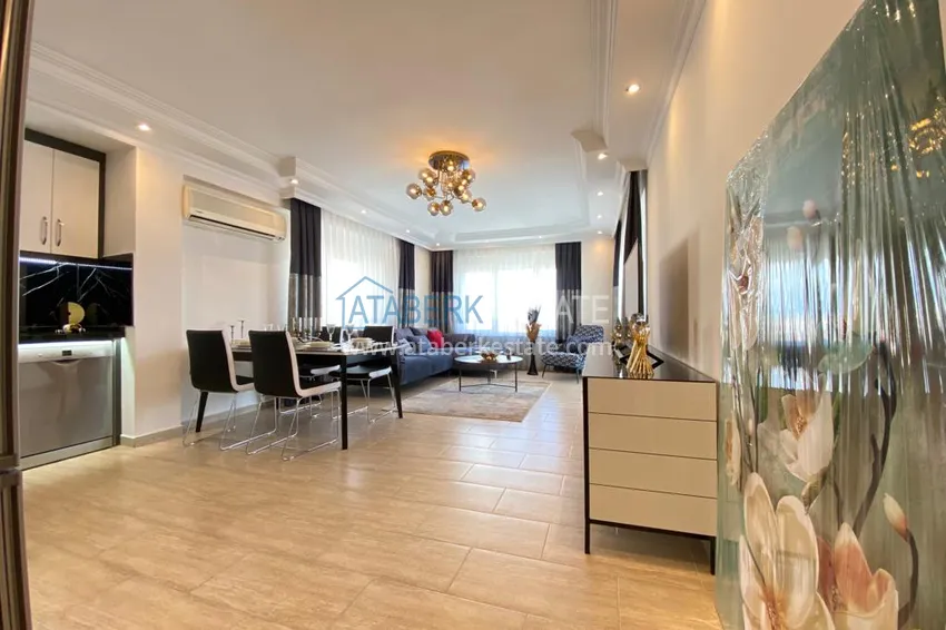 Purchase  Apartment in the center of Alanya with designer interior and view characteristics 2 