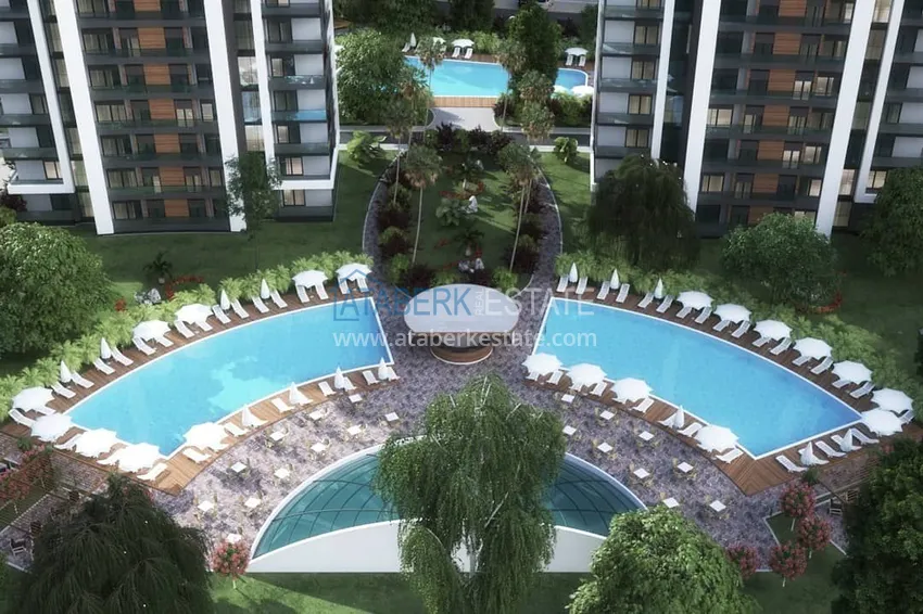 Apartment in Antalya - Dosemealti furnished with separate kitchen and gas heating 3 