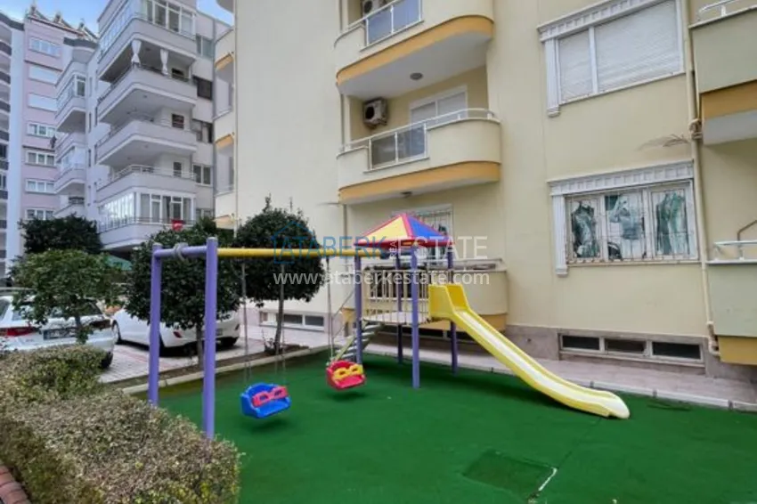Furnished apartment in Mahmutlar with sea view in a residential complex 3 