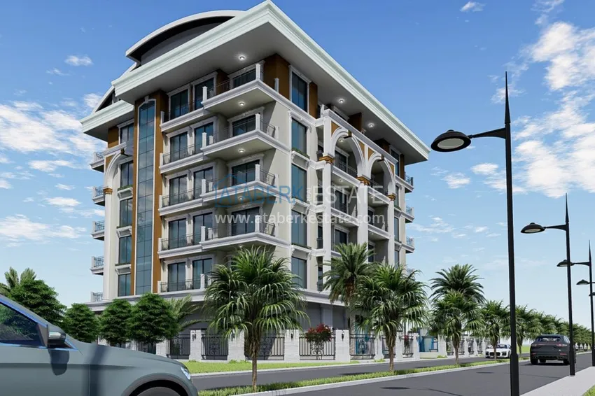 New investment project of a comfortable residential complex in Mahmutlar 2 