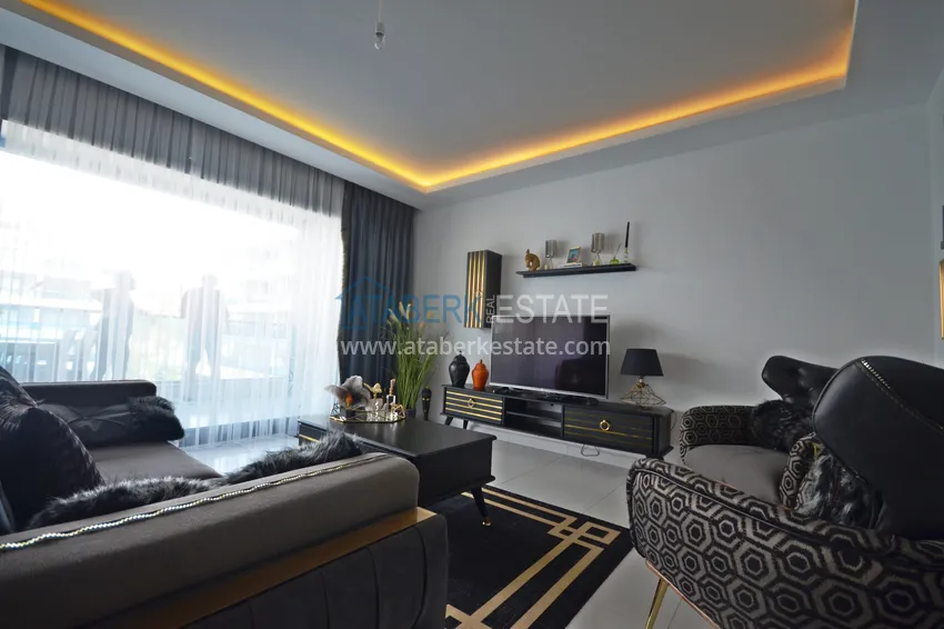 Purchase Penthouse in Kargicak furnished with sea and mountain views 2 