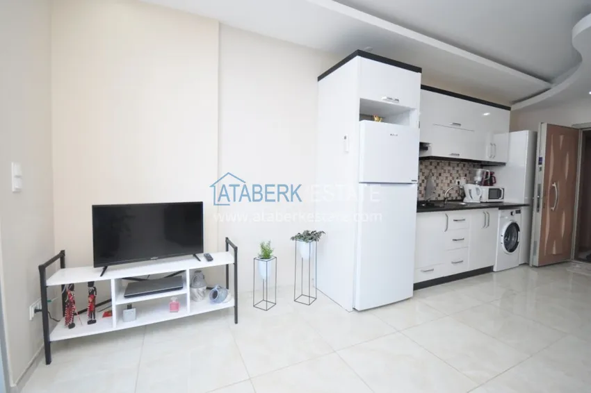 Purchase  Studio apartment in Mahmutlar with furniture in a complex on the first coastline 3 