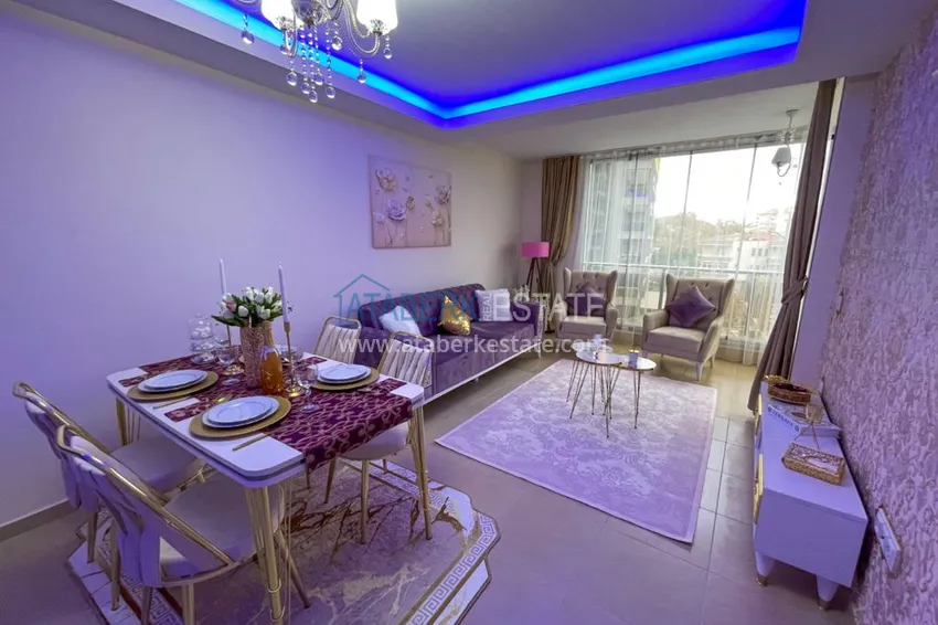 Purchase  Apartment in Mahmutlar with furniture, glazed balcony and very spacious terrace 3 