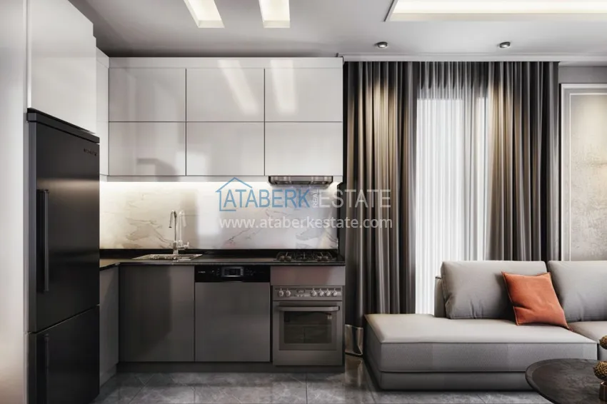 Purchase  Apartments in the center of Alanya from an investor in a complex under construction 2 