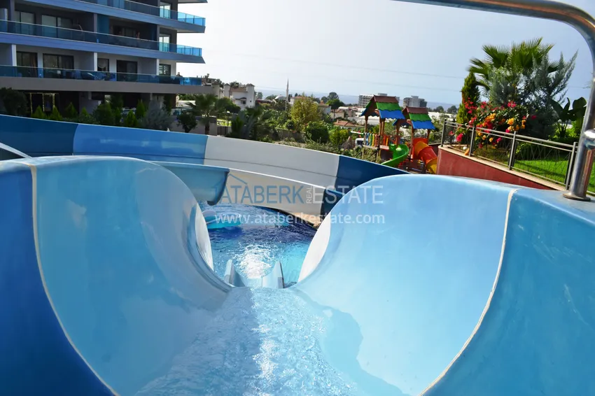 Penthouse in Kargicak furnished with sea and mountain views 3 