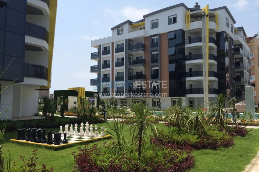 Furnished apartment in Antalya — Liman in a luxury complex 1 