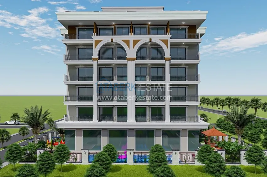 New investment project of a comfortable residential complex in Mahmutlar 3 